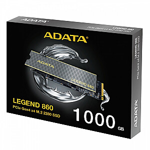 Твердотельный накопитель Adata Dysk LEGEND 860 1 ТБ PCIe 4x4 6000/4000 МБ/с M.2