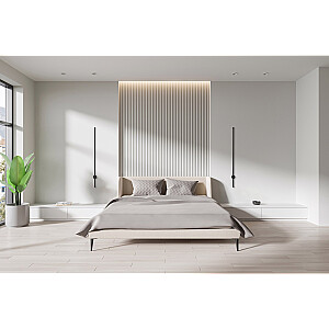 LED sieninis šviestuvas Activejet AJE-HILTON Black NW