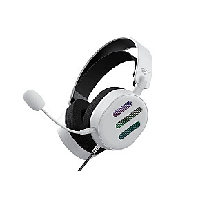 Havit H2038U gaming headphones (white/black)