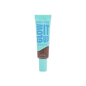 Glow It Up увлажняющий тональный крем Kind & Free 605 Deep Chocolate 30 мл