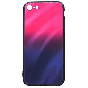 Evelatus Apple iPhone 7/8/SE2020/SE2022 Water Ripple Gradient Color Anti-Explosion Закаленное стекло Градиент Розово-фиолетовый