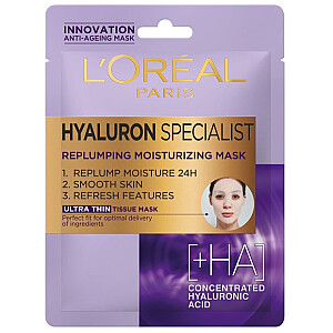 L&#39;OREAL Hyaluron Specialist увлажняющая маска для лица на ткани 30г