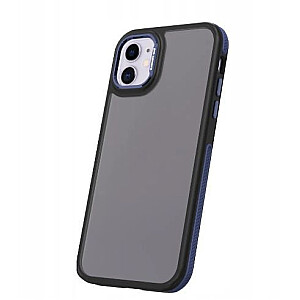 iLike Apple iPhone 12 / 12 Pro Crystal Black case Blue