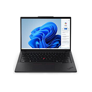 Lenovo ThinkPad T14 | Black | 14 " | IPS | WUXGA | 1920 x 1200 pixels | Anti-glare | Intel Core U7 | 155U | 16 GB | SO-DIMM DDR5 | Solid-state drive capacity 512 GB | Intel Graphics | Windows 11 Pro | 802.11ax | Bluetooth version 5.3 | LTE Quectel |