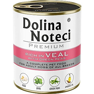 Dolina Noteci Премиум телятина с горошком 800г