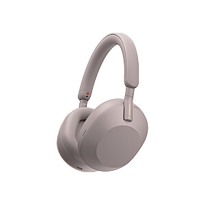 Накладные наушники Sony WH-1000XM5, розовые