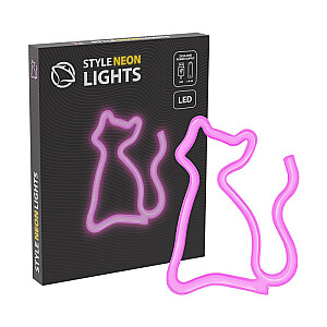 Manta SNL06PK Style Neon Lights Cat pink