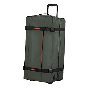 Дорожная сумка American Tourister Urban Track Travel, мягкая, цвет хаки, 116 л, ткань