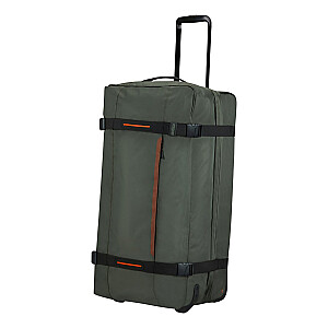 Дорожная сумка American Tourister Urban Track Travel, мягкая, цвет хаки, 116 л, ткань