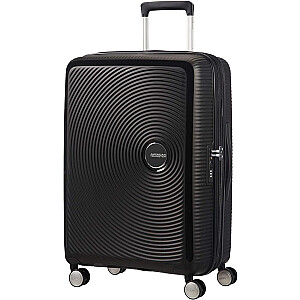 Mała kabinowa walizka American Tourister Soundbox EXP - bass black