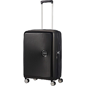 Mała kabinowa walizka American Tourister Soundbox EXP - bass black