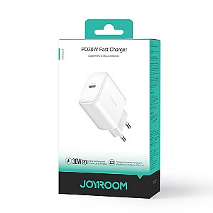 Сетевое зарядное устройство Joyroom JR-TCF24 USB-C PD 30W QC SFC - белый