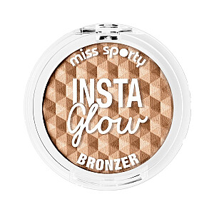 MISS SPORTY Insta Glow Bronzer Бронзер для лица 001 Sunkissed Blonde 5г