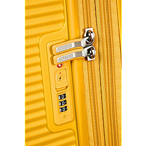 Walizka duża American Tourister Soundbox - golden yellow