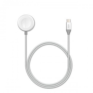 Epico 1.2m USB-C to Apple Watch Cable Silver