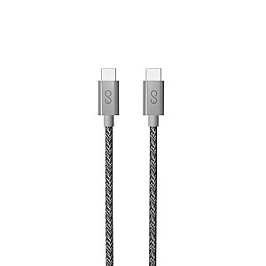 EPICO FABRIC BRAIDED CABLE C to C 1.8m 2020 - space grey