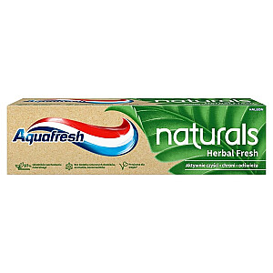 AQUAFRESH Naturals Herbal Fresh pasta do zębów z fluorkiem 75ml