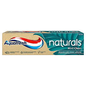 Зубная паста AQUAFRESH Naturals Mint Clean со фтором 75мл