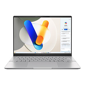 ASUS Vivobook S 14 OLED M5406NA-QD087W — R5-7535HS | 14 дюймов | 1920x1200 | 16 ГБ | 1 ТБ | Win11H | Серебристый