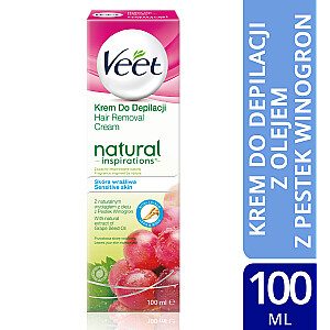 VEET Natural Inspirations krem do depilcji dla skóry wrażliwej 100ml