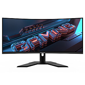 Gigabyte G34WQCP EK | 34 colių | VA | 180 Hz | 1 ms | 3440 x 1440 pikselių | 350 cd/m² | HDMI prievadų kiekis 2