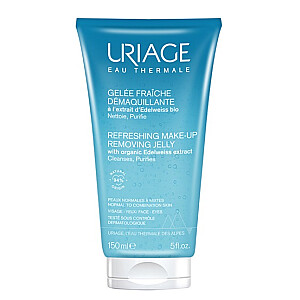 URIAGE Eau Thermale Refreshing Make Up Removing Jelly odświeżający żel do demakijażu z ekstraktem z organicznej Szarotki Alpejskiej 150ml