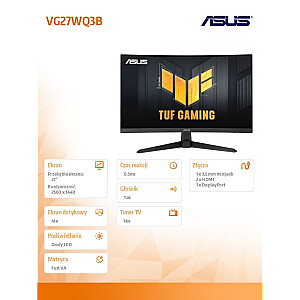 Monitor 27 cali VG27WQ3B QHD 