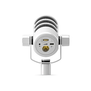 RODE PodMic USB White - Динамический микрофон для подкастов