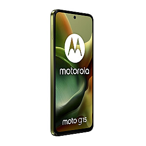 Motorola moto g15 17,1 cm (6,72 colio) su dviem SIM kortelėmis Android 15 4G USB Type-C 8GB 256GB 5200mAh žalia