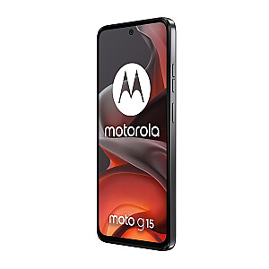 Motorola moto g15 17,1 cm (6,72 colio) su dviem SIM kortelėmis Android 15 4G USB Type-C 8GB 128GB 5200mAh pilka