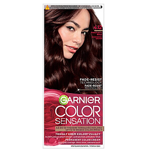 GARNIER Color Sensation Creme farba do włosów 4.12 Świetlisty Brąz