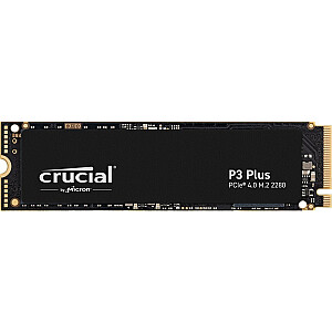 Твердотельный накопитель Dysk Crucial P3 Plus, 1 ТБ, M.2 2280 PCI-E x4 Gen4 NVMe (CT1000P3PSSD8T)