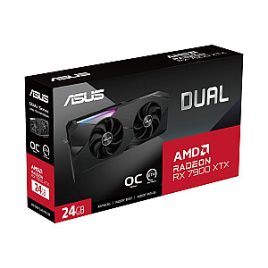 ASUS Radeon RX 7900 XTX DUAL 24 ГБ разгон