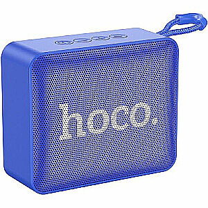 Hoco BS51 Gold Brick Bluetooth skaļrunis (Zils) (Preces ar bojātu iepakojumu)