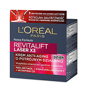 L'OREAL Revitalift Laser X3 dieninis kremas 50ml