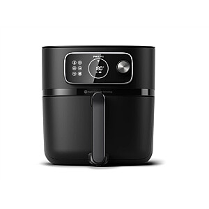 Philips XXL Airfryer | HD9876/90 Ovi | Galia 2200 W | Talpa 8,3 L | Juoda