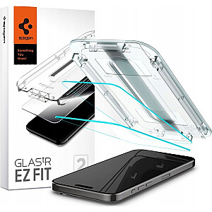 Spigen GLAS.TR ”EZ FIT” 2-pak do Apple iPhone 16 Pro Max przezroczyste