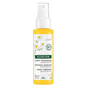 KLORANE Spray  Brightening Blonde Hair rozświetlający spray do włosów z Rumiankiem 100ml