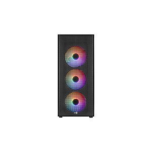 Obudowa Designer Czarna Mid Tower RGB v1 