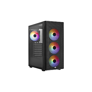 Obudowa Designer Czarna Mid Tower RGB v1 