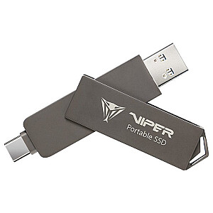 Накопитель SSD 1 ТБ PVP30 Duo Compact 1000/1000 МБ/с USB 3.2 USB-C