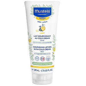 MUSTELA Bebe Nourishing Lotion odżywcze mleczko z Cold Cream 200ml