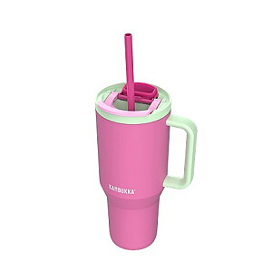 Thermal mug with telescopic straw Kambukka Rio Tumbler 950ml Bubblegum Mint