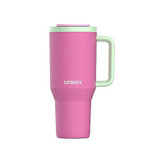 Thermal mug with telescopic straw Kambukka Rio Tumbler 950ml Bubblegum Mint