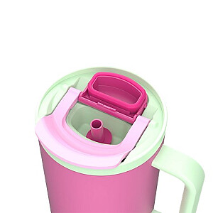 Thermal mug with telescopic straw Kambukka Rio Tumbler 950ml Bubblegum Mint