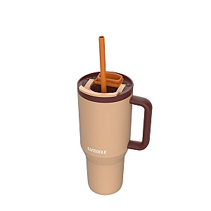 Thermal mug with telescopic straw Kambukka Rio Tumbler 950ml Almond Dream