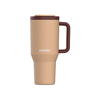 Thermal mug with telescopic straw Kambukka Rio Tumbler 950ml Almond Dream