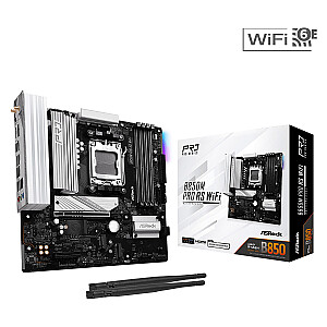 Материнская плата B850M PRO RS WIFI AM5 4DDR5 mATX