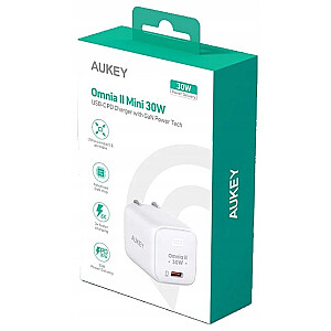 PA-B1L White Omnia II Mini ładowarka sieciowa 1xUSB-C PowerDelivery 30W 5A