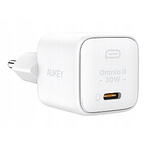 PA-B1L White Omnia II Mini ładowarka sieciowa 1xUSB-C PowerDelivery 30W 5A